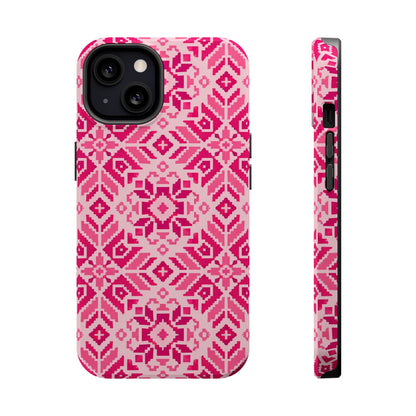 Pink Tatriz  Design - Iphone Magnetic Tough Case