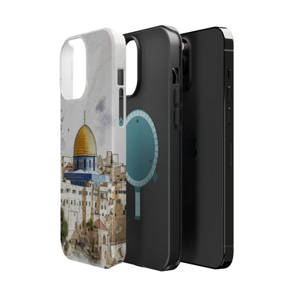Jerusalem City  2 Design Iphone Magnetic Tough Case