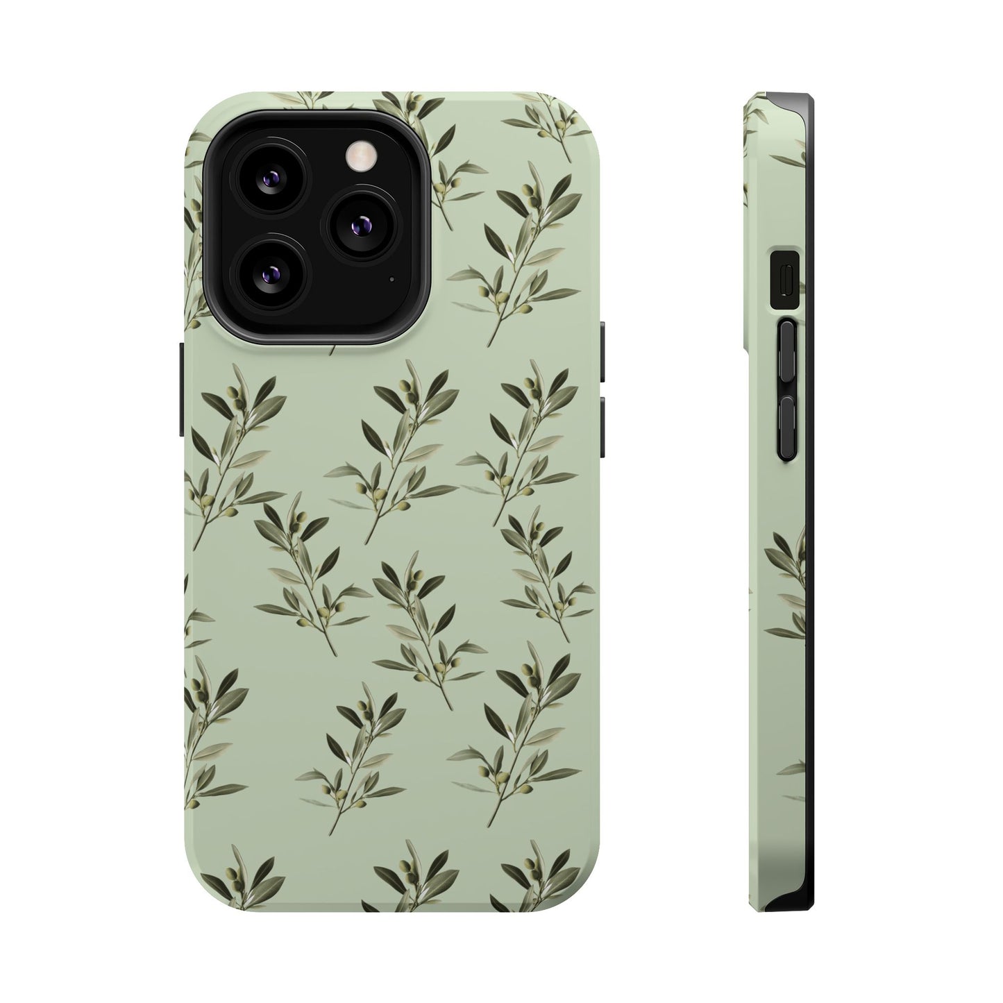 Olive 🫒 branches  - Iphone Magnetic Tough Case
