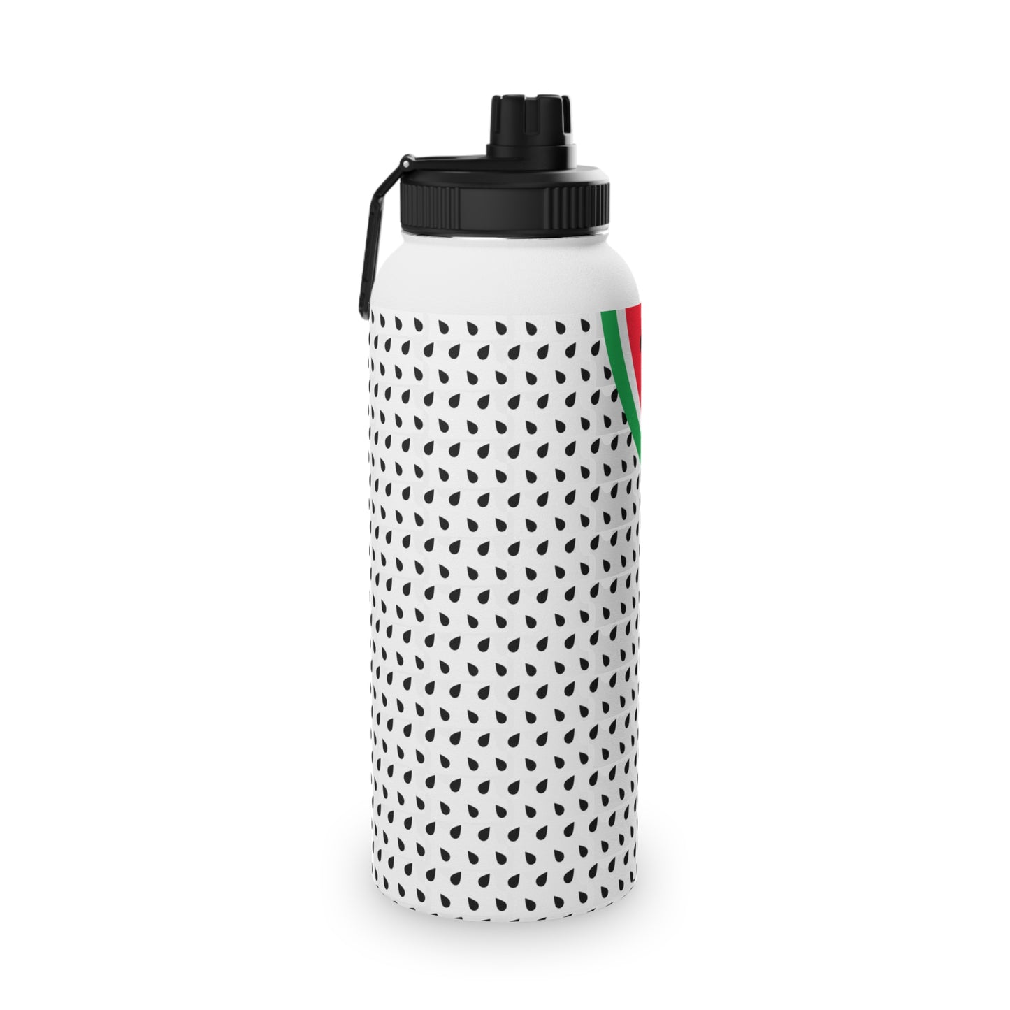 Watermelon Stylish Stainless Steel Water Bottle with Sports Lid