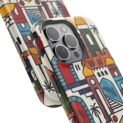 Jerusalem City Design Iphone Magnetic Tough Case