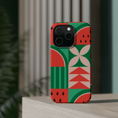 Summer Watermelon 🍉 Design Iphone Magnetic Tough Case