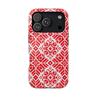 Red Tatriz  Design - Iphone Magnetic Tough Case