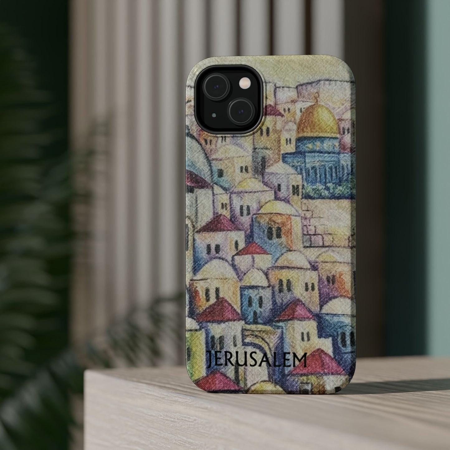 Jerusalem city  Iphone Magnetic Tough Cases