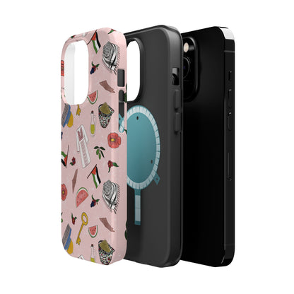 Palestinians Symbols Design - Iphone Magnetic Tough Case