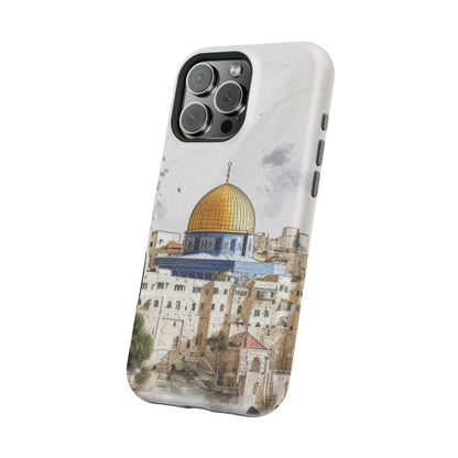 Jerusalem City  2 Design Iphone Magnetic Tough Case