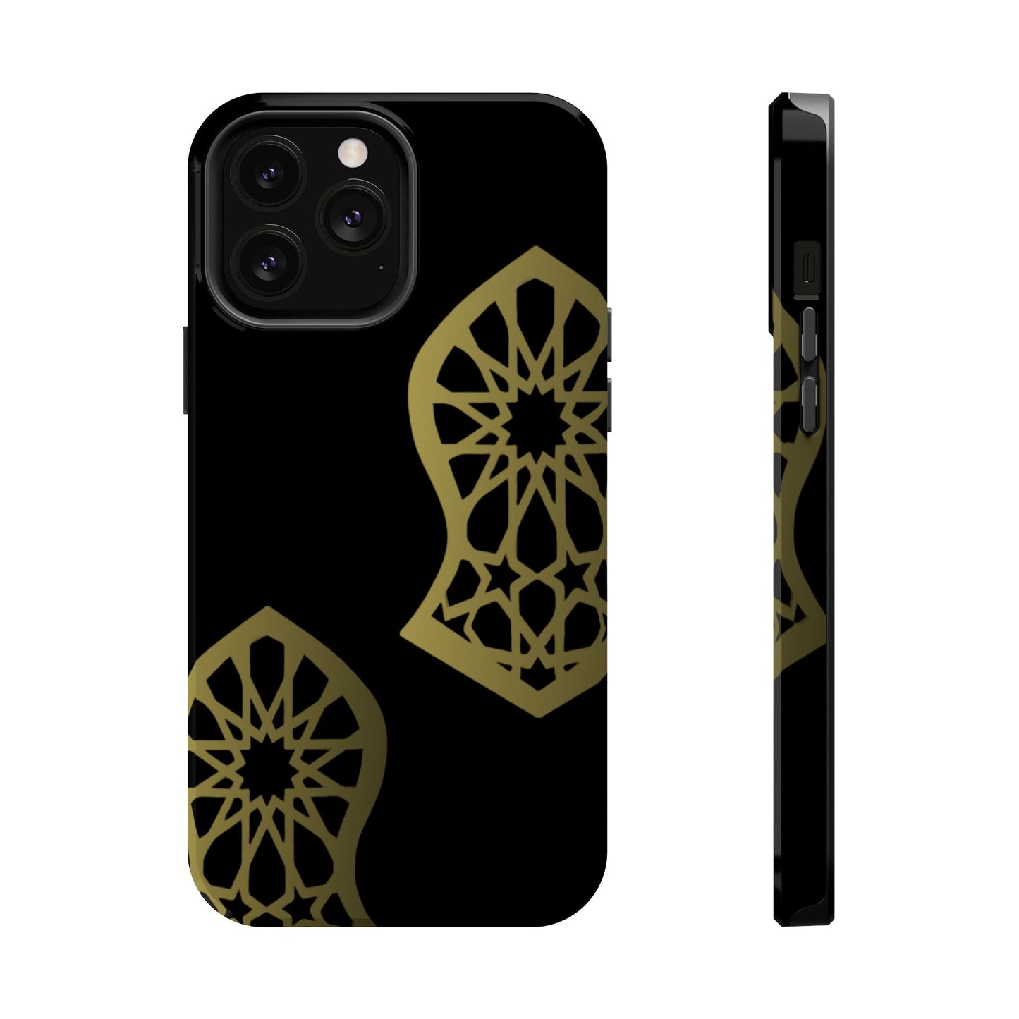 Grey and Gold Sandala Design Iphone Magnetic Tough Cases