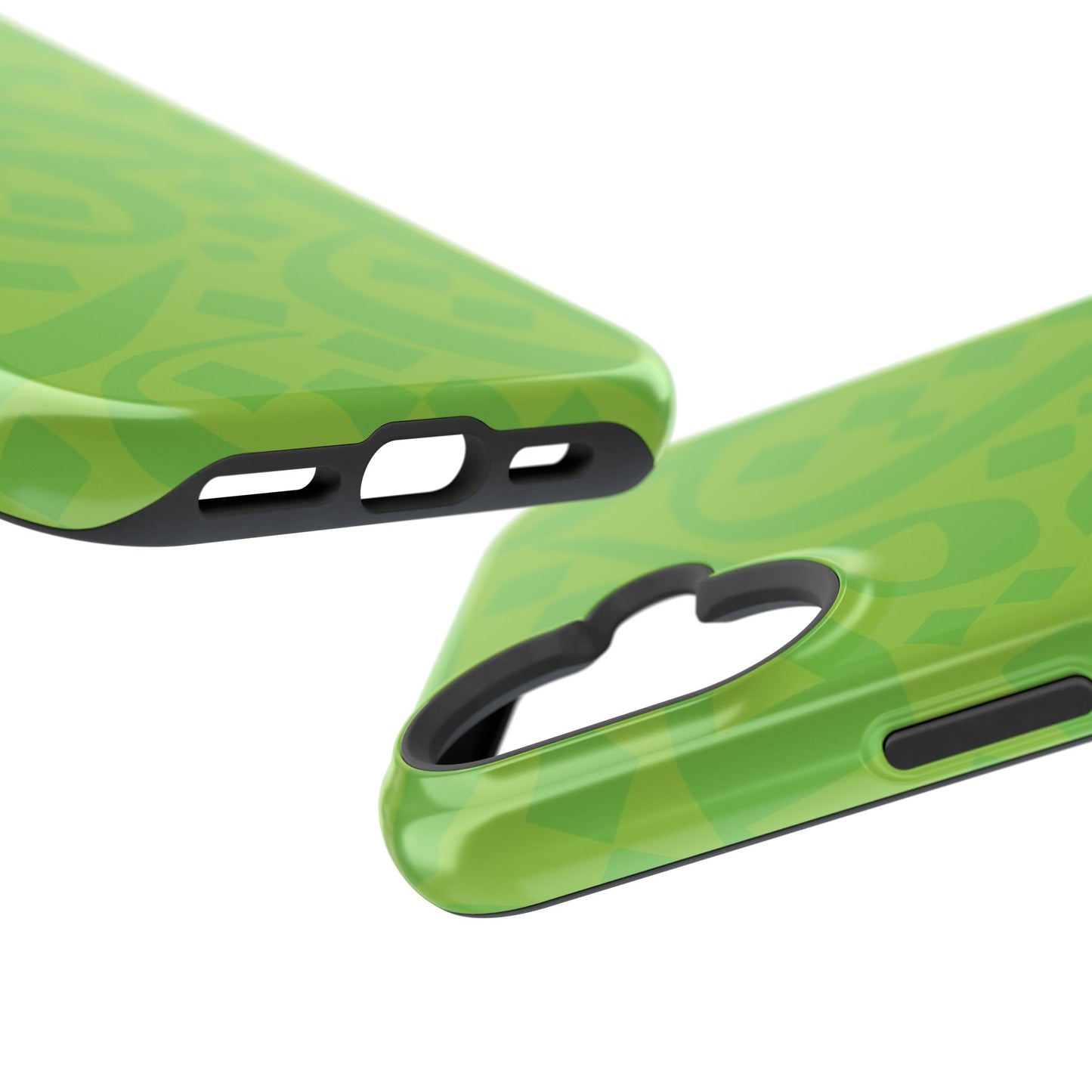 Green calligraphy Design - Iphone Magnetic Tough Case