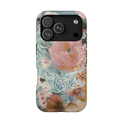 Arabic Floral Design  - Iphone Magnetic Tough Cases
