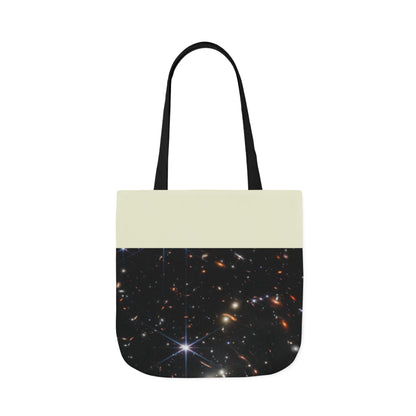 Deep Space Early Universe Canvas Tote Bag, 3-Color Straps