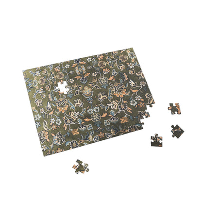 Rawdah Colorful Mosaic Puzzle (1000-Piece) - Beautiful Rawdah Carpet Design
