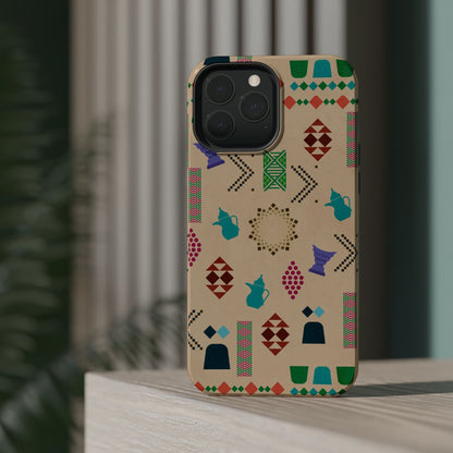 Arabian symbols  Design - Iphone Magnetic Tough Case
