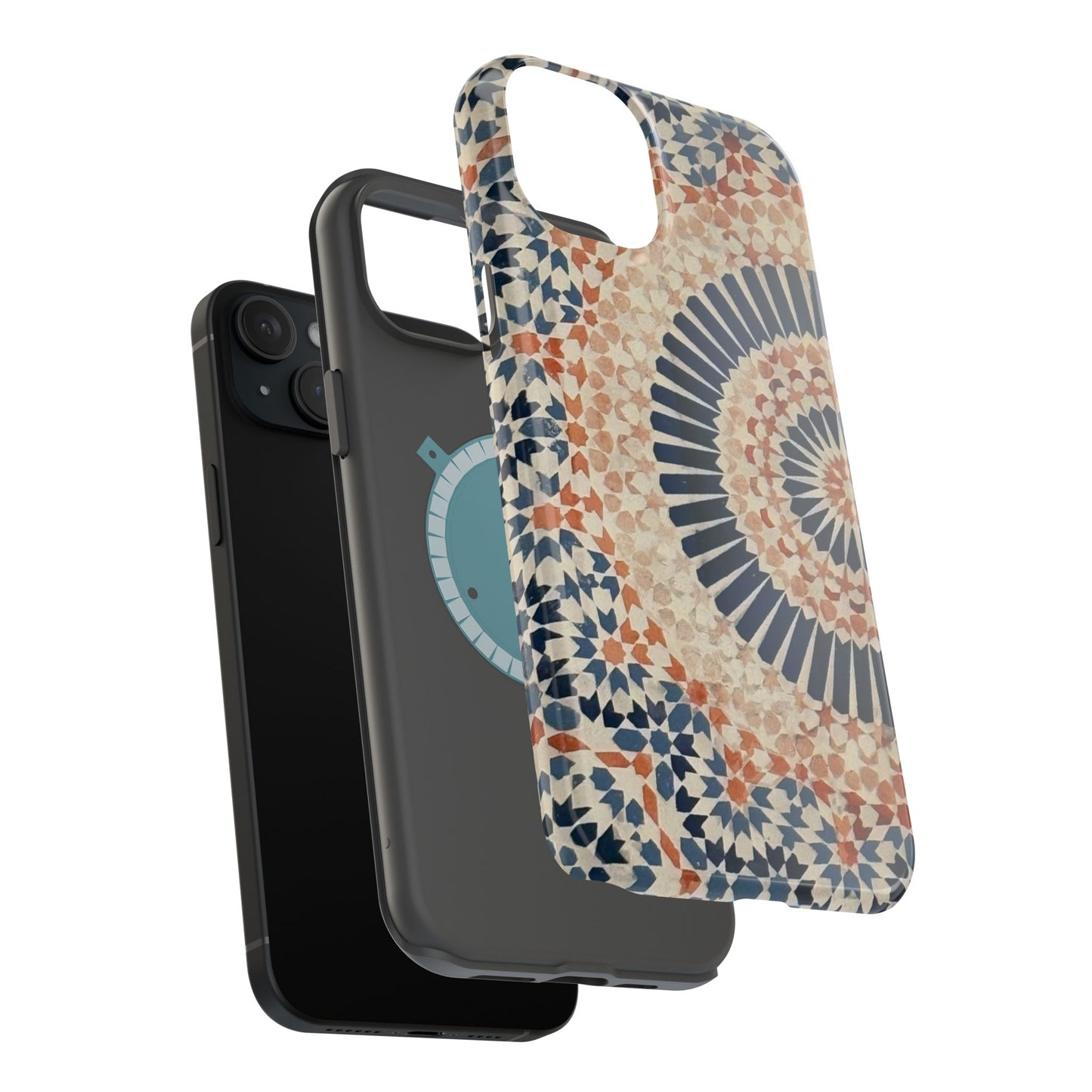Moroccan Design Iphone Magnetic Tough Cases