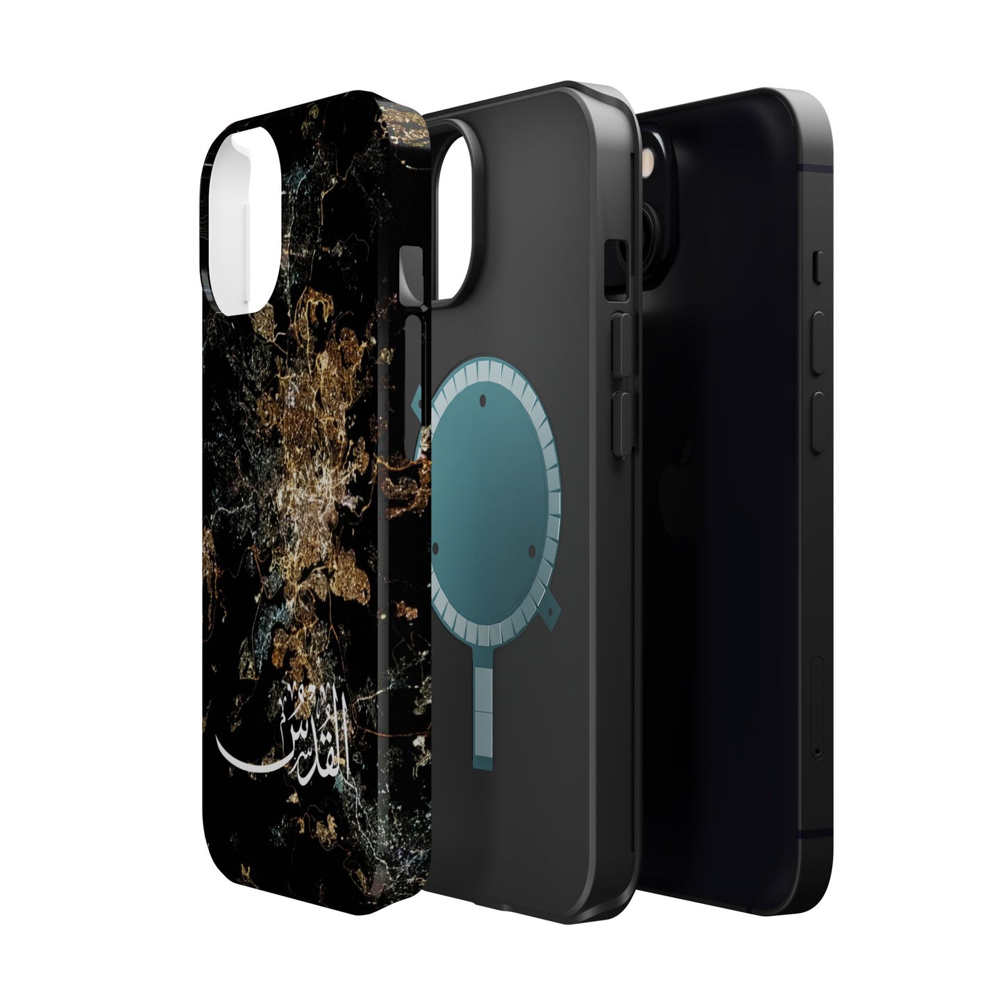 Jerusalem from Space - City of Barakah - Iphone Magnetic Tough Cases