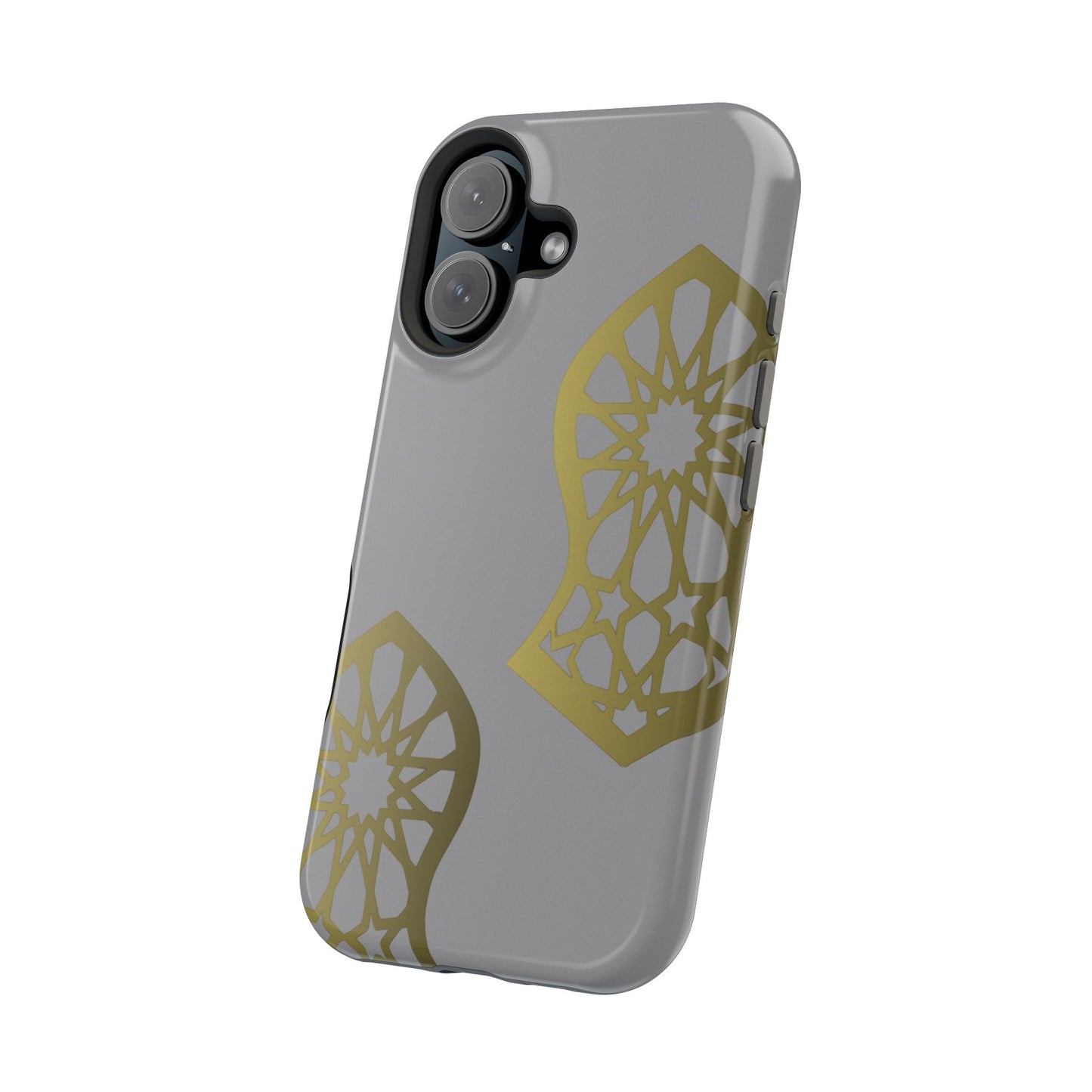 Grey and Gold Sandala Design Iphone Magnetic Tough Cases
