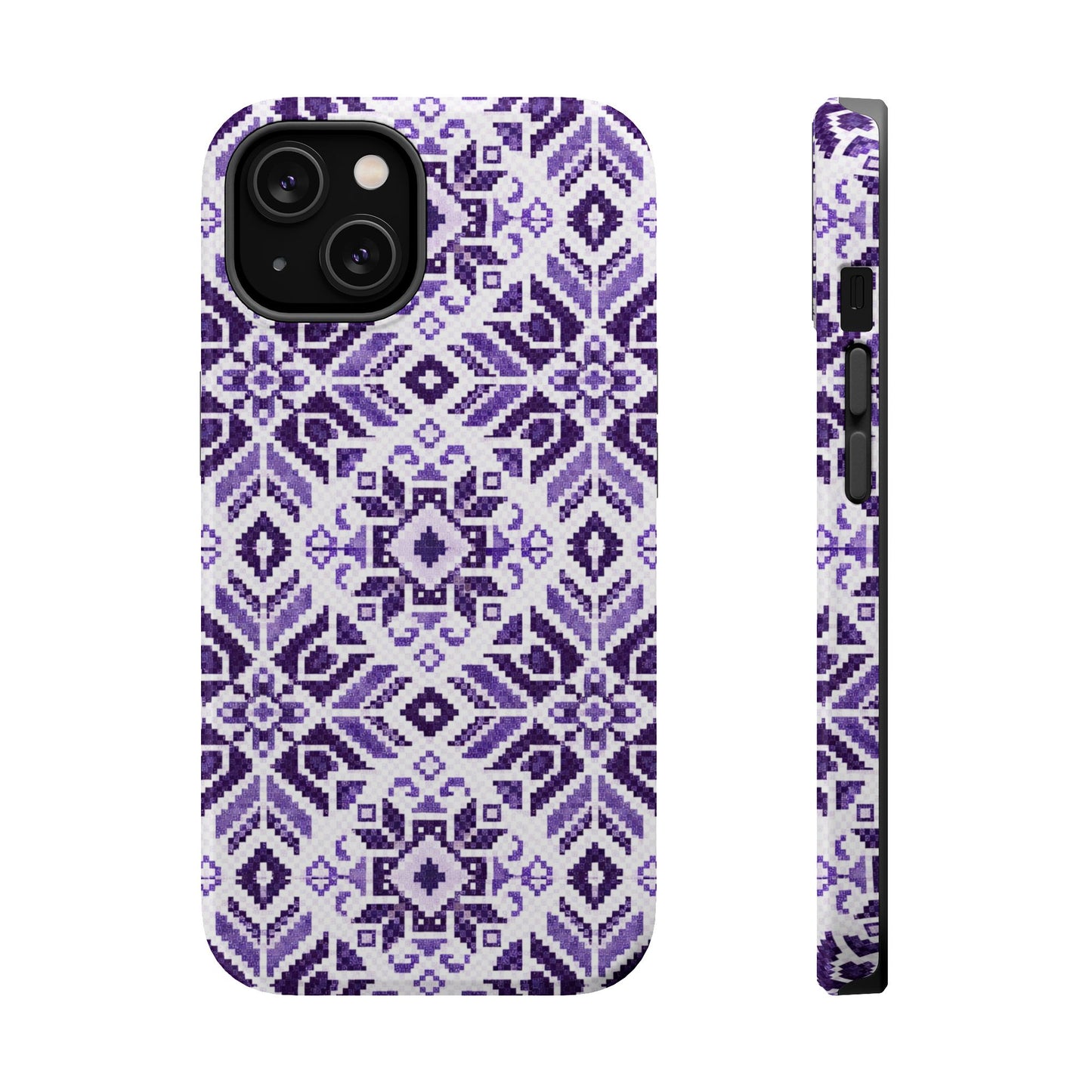 Purple Tatriz  Design - Iphone Magnetic Tough Case