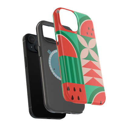 Summer Watermelon 🍉 Design Iphone Magnetic Tough Case