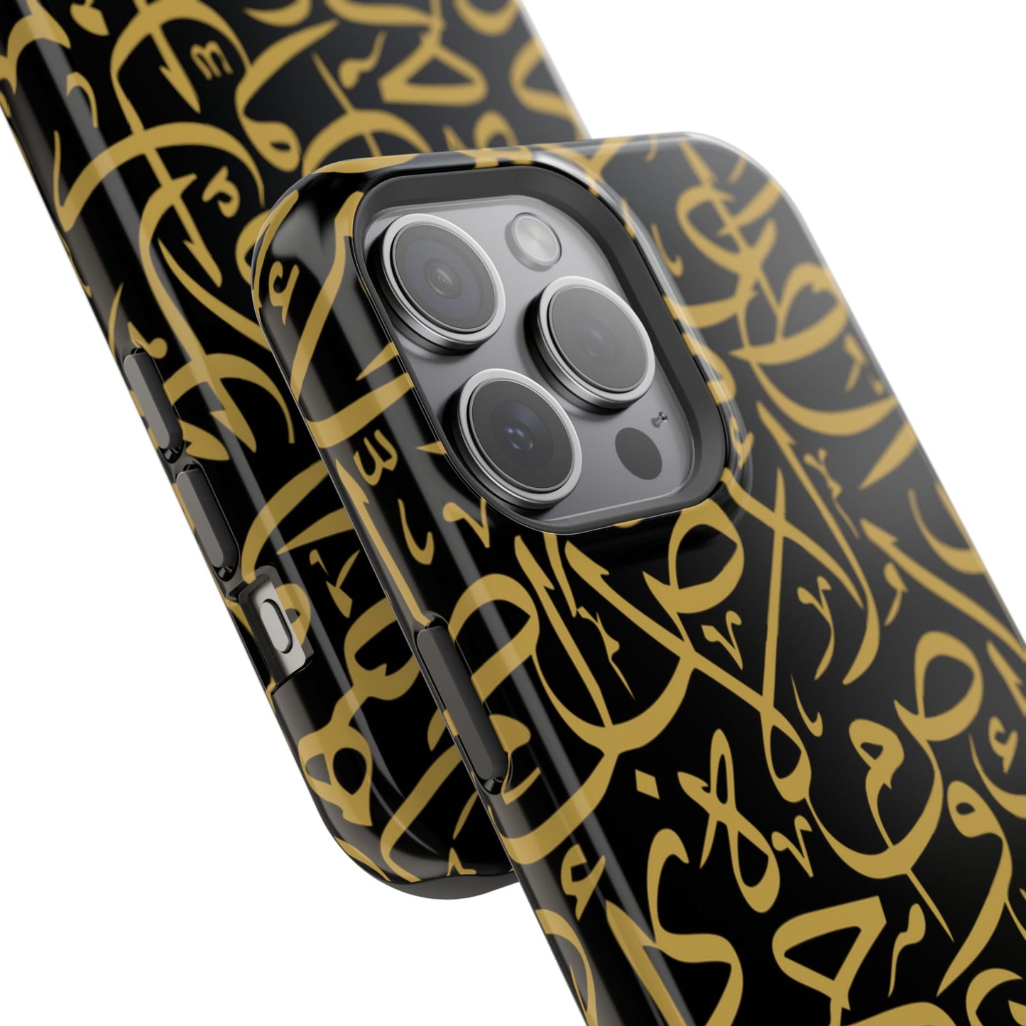 Black and Gold Arabic Letters  Iphone Magnetic Tough Cases