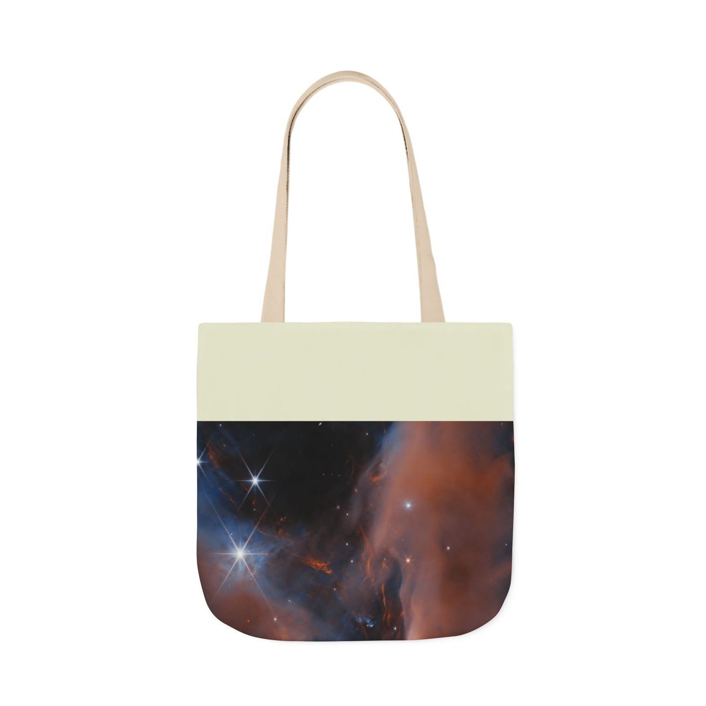 New-Born Star Canvas Tote Bag, 3-Color Straps