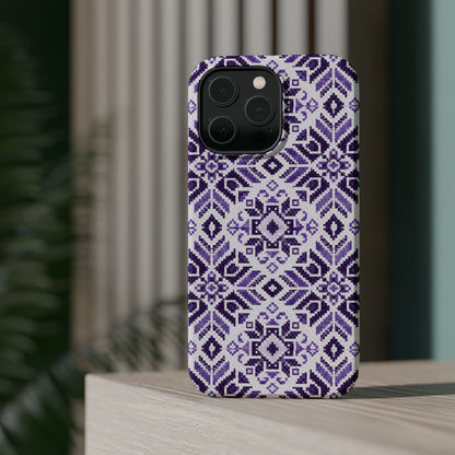 Purple Tatriz  Design - Iphone Magnetic Tough Case