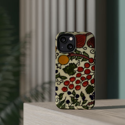Jerusalem City Fruits Design Iphone Magnetic Tough Case