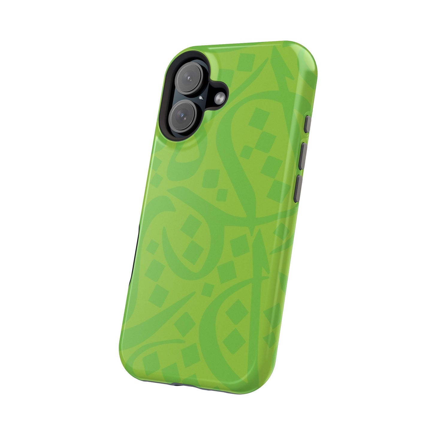 Green calligraphy Design - Iphone Magnetic Tough Case