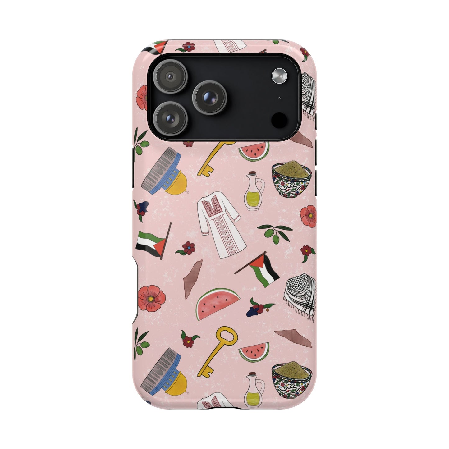 Palestinians Symbols Design - Iphone Magnetic Tough Case