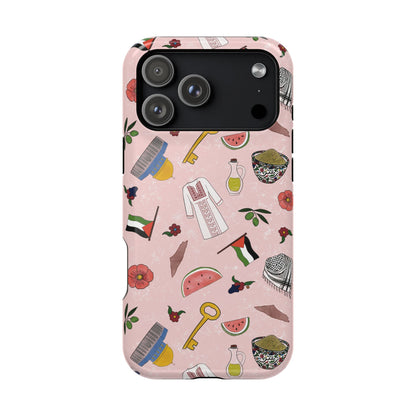 Palestinians Symbols Design - Iphone Magnetic Tough Case