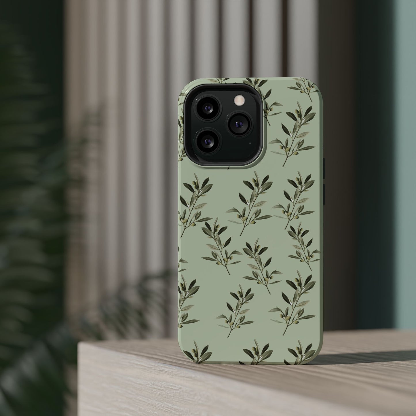 Olive 🫒 branches  - Iphone Magnetic Tough Case
