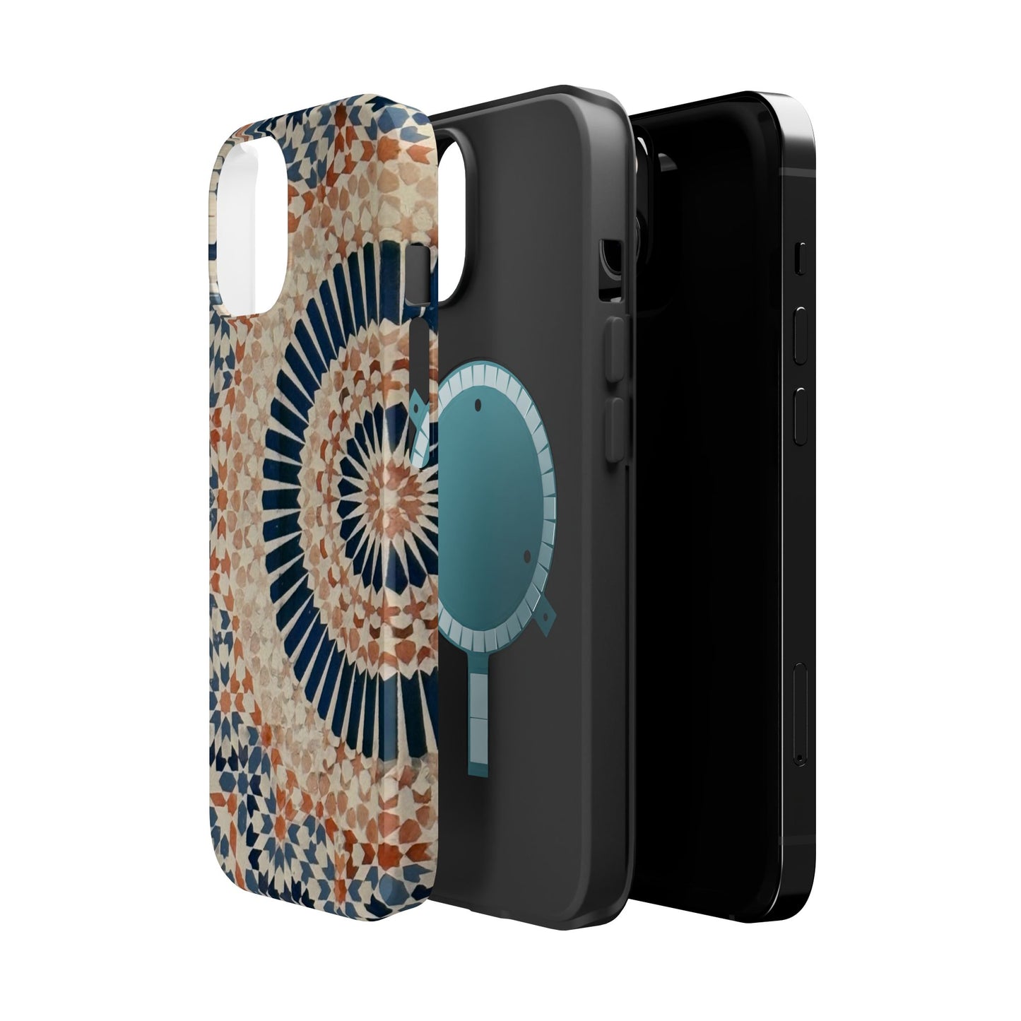 Moroccan Design Iphone Magnetic Tough Cases