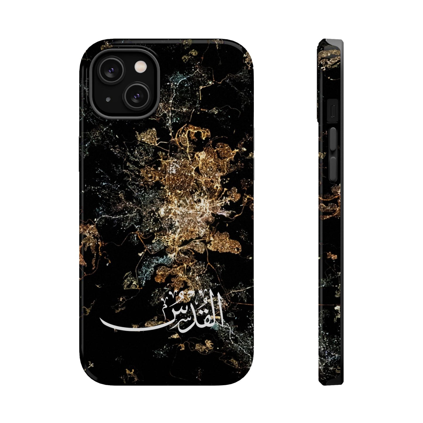 Jerusalem from Space - City of Barakah - Iphone Magnetic Tough Cases