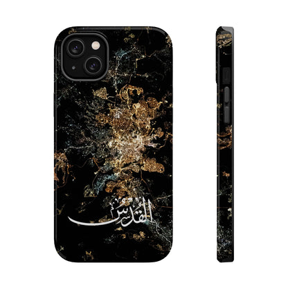 Jerusalem from Space - City of Barakah - Iphone Magnetic Tough Cases