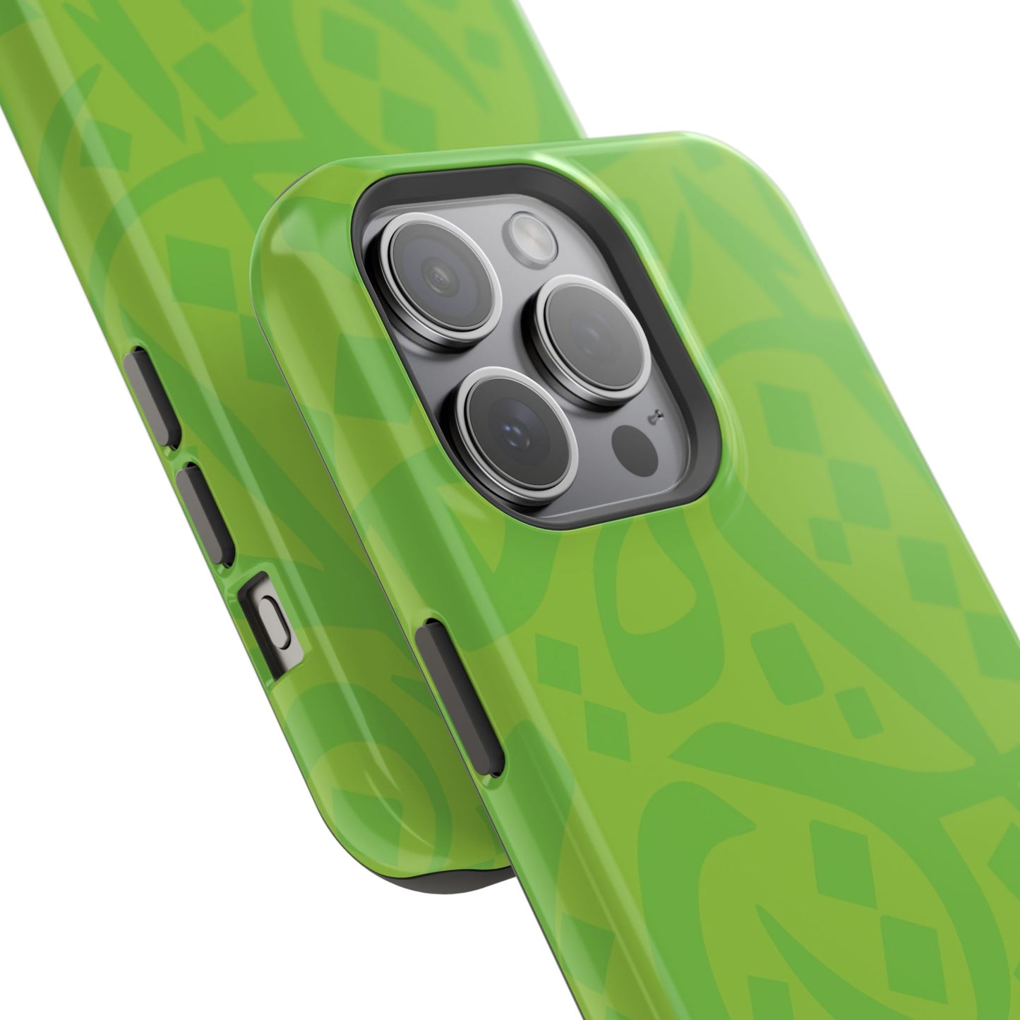 Green calligraphy Design - Iphone Magnetic Tough Case