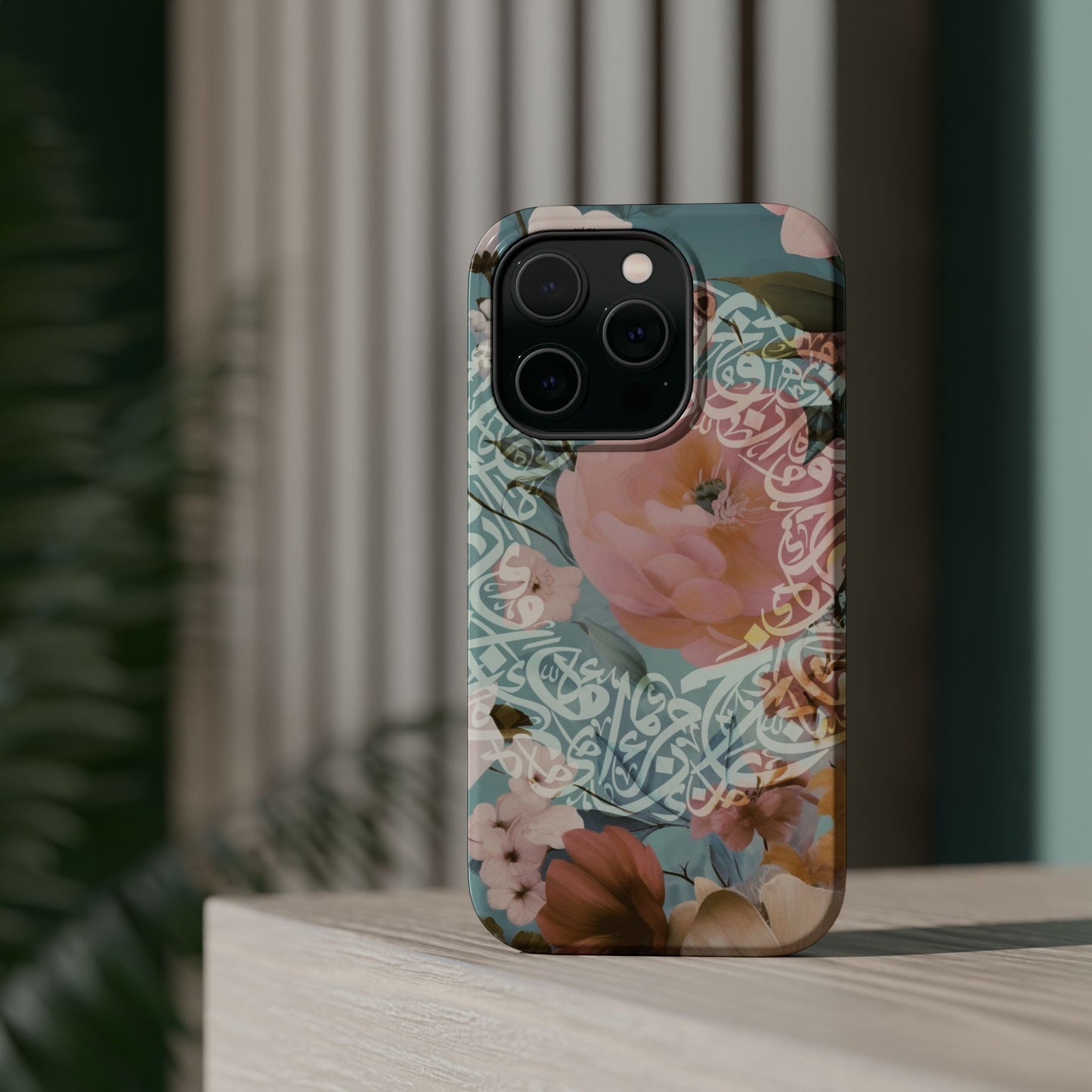 Arabic Floral Design  - Iphone Magnetic Tough Cases