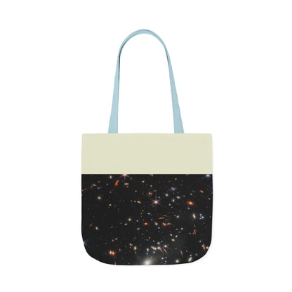 Deep Space Early Universe Canvas Tote Bag, 3-Color Straps