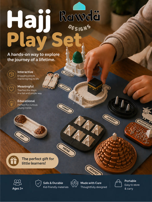 Hajj 3D Play Set - 3D models/ toys