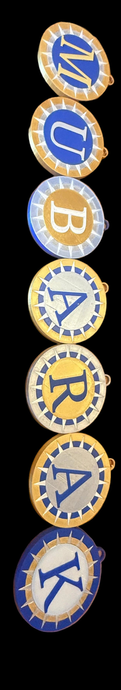 MUBARAK 3D printed banner