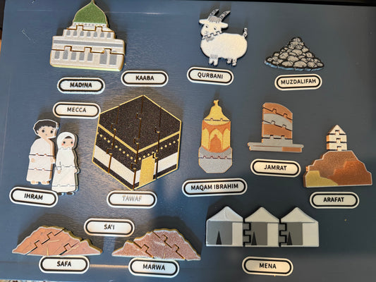 Hajj Flexi Toy Set - 3 D Printed