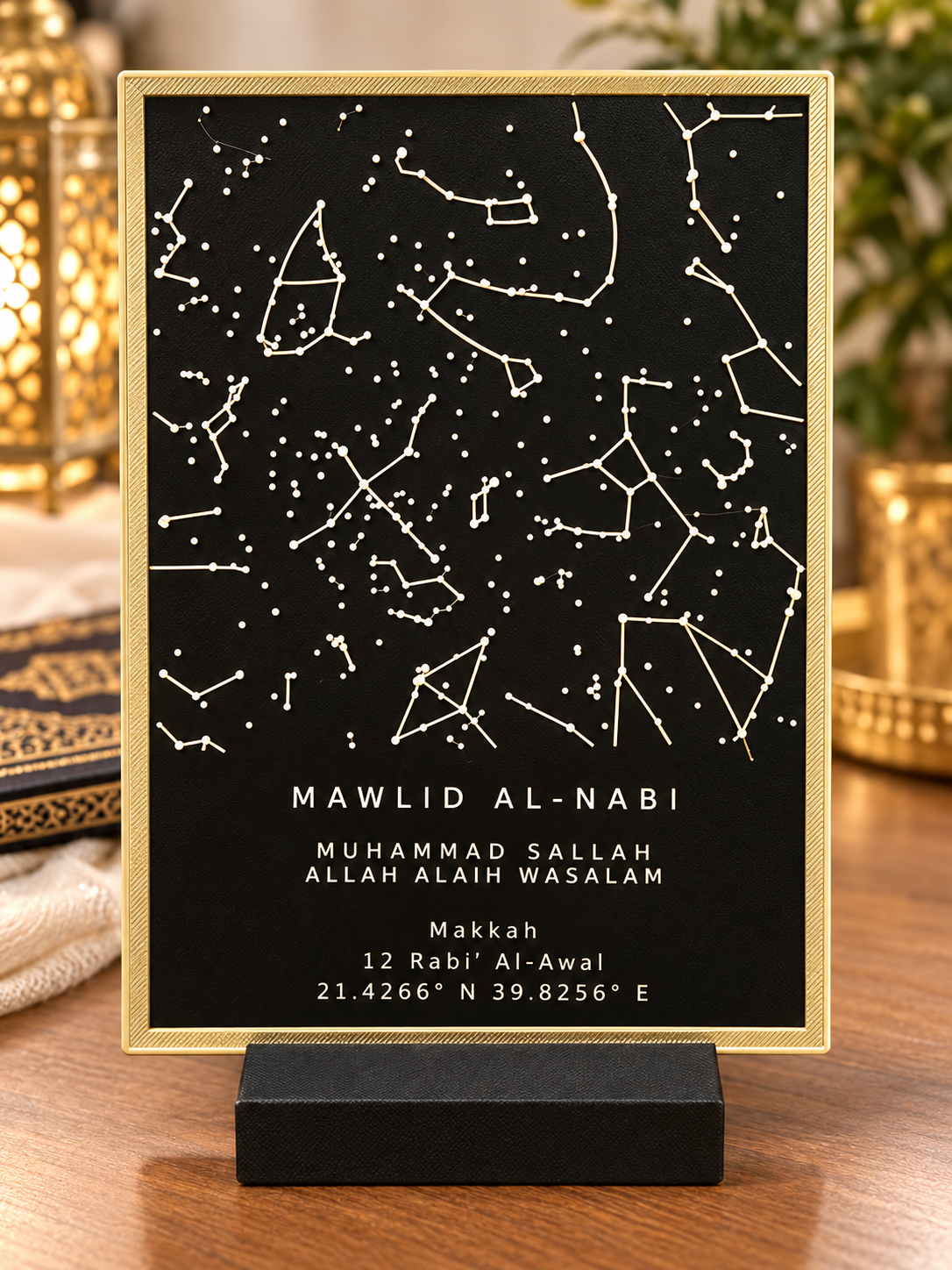 Mawlid Al-Nabi ﷺ Night Sky Map