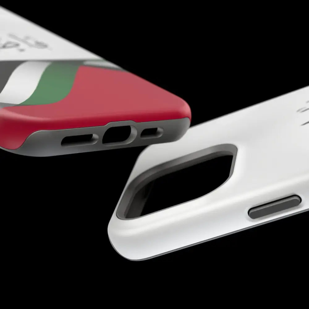 Personalized Arabic Calligraphy - Iphone Magnetic Impact-Resistant Phone Case - Palestine Flag Design Phone Case