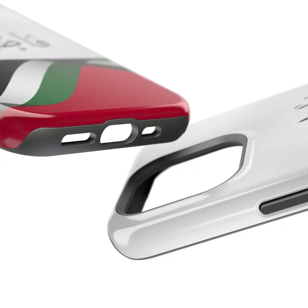 Personalized Arabic Calligraphy - Iphone Magnetic Impact-Resistant Phone Case - Palestine Flag Design Phone Case