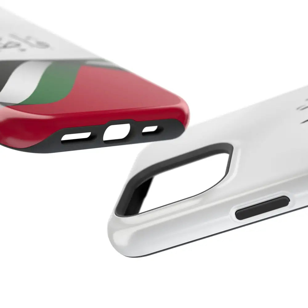 Personalized Arabic Calligraphy - Iphone Magnetic Impact-Resistant Phone Case - Palestine Flag Design Phone Case