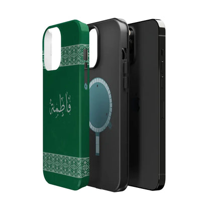 Personalized Arabic Calligraphy - Iphone Magnetic Impact-Resistant Phone Case - Tatriz Design Phone Case