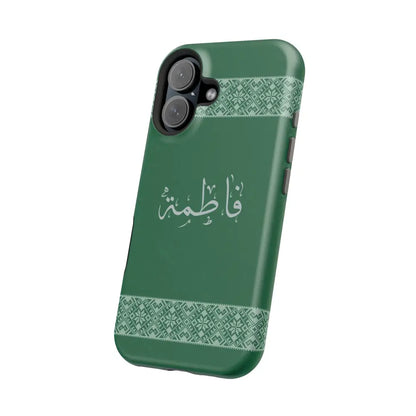 Personalized Arabic Calligraphy - Iphone Magnetic Impact-Resistant Phone Case - Tatriz Design Phone Case