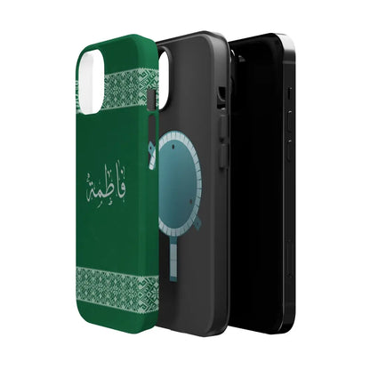 Personalized Arabic Calligraphy - Iphone Magnetic Impact-Resistant Phone Case - Tatriz Design Phone Case