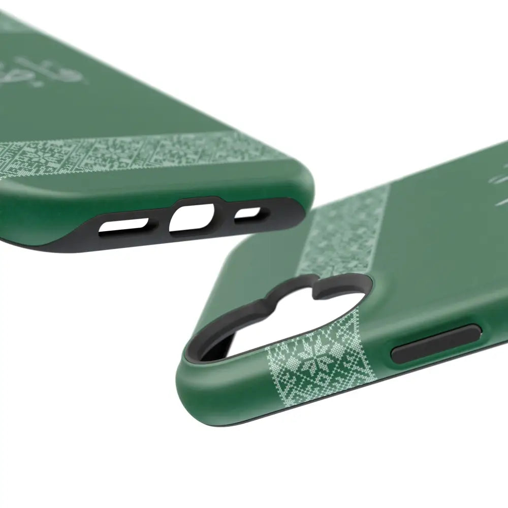 Personalized Arabic Calligraphy - Iphone Magnetic Impact-Resistant Phone Case - Tatriz Design Phone Case