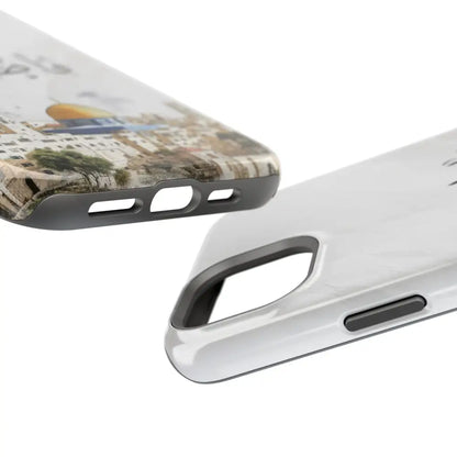 Personalized Arabic Calligraphy - Magnetic Impact-Resistant Phone Case - Jerusalem Design Phone Case
