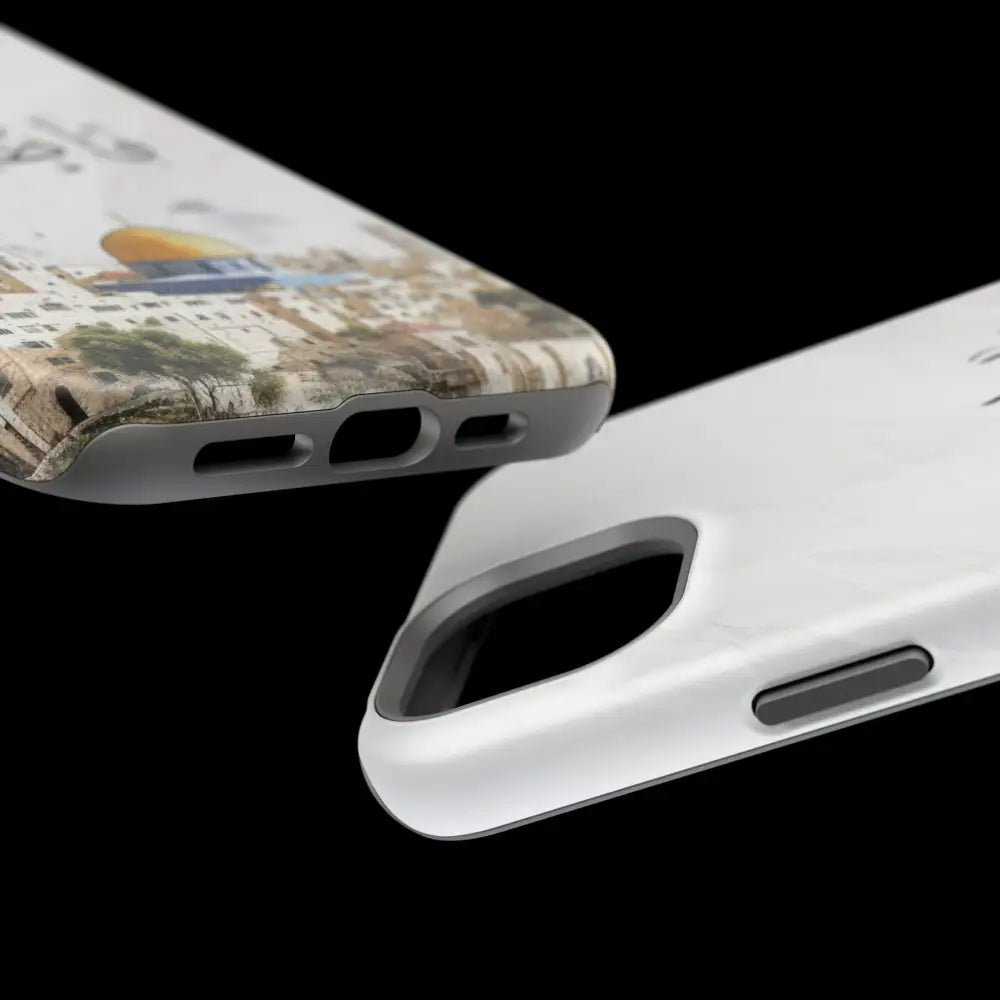 Personalized Arabic Calligraphy - Magnetic Impact-Resistant Phone Case - Jerusalem Design Phone Case