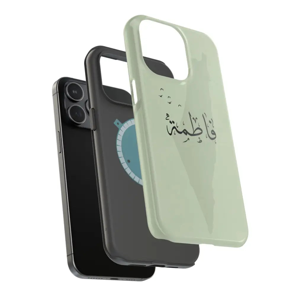 Personalized Arabic Name - IPhone Magnetic Impact-Resistant Cases - Palestine Design Phone Case