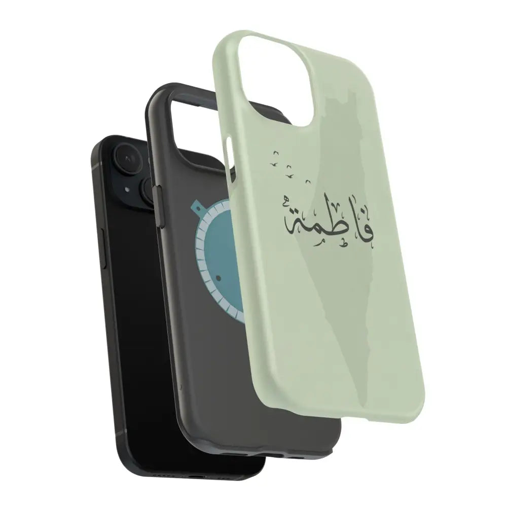 Personalized Arabic Name - IPhone Magnetic Impact-Resistant Cases - Palestine Design Phone Case
